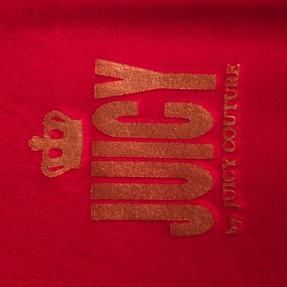 JUICY COUTURE WOMENS JUNIOR FUSCIA LONG SLEEVE VELVETEEN HOOD JUMP SUIT SIZE XL - Picture 4 of 16